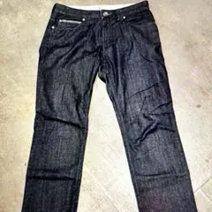 【希少】BURBERRY BLACK LABEL ジーンズ デニム　ブラック 希少】BURBERRY BLACK LABEL ジーンズ デニム ブラック 希少・美品