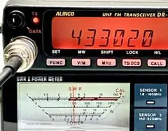 アルインコ DR-420HX 50w アマチュア無線機 トランシーバーのサムネイル