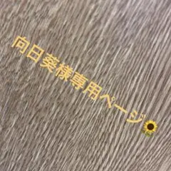 向日葵様専用ページ　3点セット