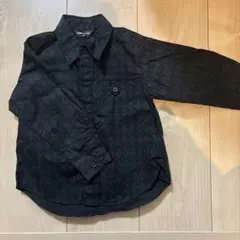 COMME CA ISM ブラック　シャツ