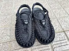 KEEN キーン UNEEKサンダル ユニークサンダル 24cm ブラック 黒 - メルカリ