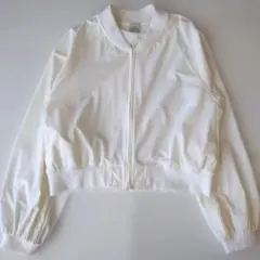 グリーンレーベルリラクシング ホワイト ジャケット ブルゾン