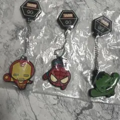 MARVEL カプセルラバーストラップ 3種セット