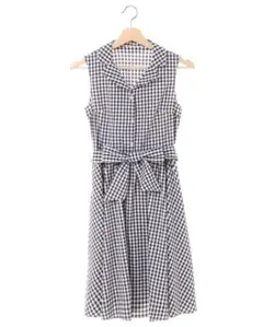 サッシュ付開襟シャツ／ワンピース