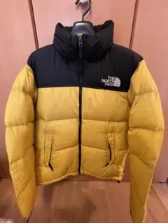 THE NORTH FACE ダウンジャケット イエロー ブラック - メルカリ