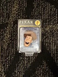PIXAR ピクサー ウッディ フェイスマグネット F賞　Happyくじ