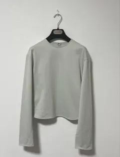 H BEAUTY&YOUTH COTTON NYLON TOP カットソー
