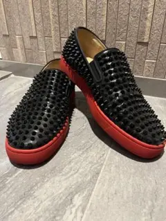 ★美品★値下げしました！正規品クリスチャンルブタンスリッポン サイズ41