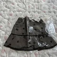 メゾピアノ　くま　スカート　120