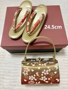 成人式 バッグと草履セット