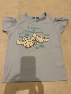 Sirotan Cinnamoroll コラボ Tシャツ ライトブルー