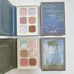 MilleFeeミルフィー 絵画アイシャドウパレット 2個セット 睡蓮 日傘の女のサムネイル