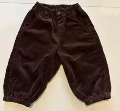 ユニクロ　コーデュロイパンツ　80　ブラウン