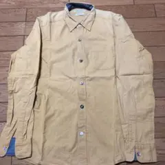 ciao, indenture M イエロー 長袖シャツ