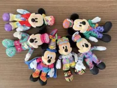 ミッキー イースター ぬいぐるみバッジ 6体セット