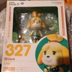新品未開封 ねんどろいど 327 とびだせ どうぶつの森 しずえ