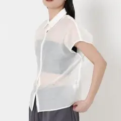 新品】BEAUTY &YOUTH シアーシャツ半袖 ピンク シャツ - メルカリ
