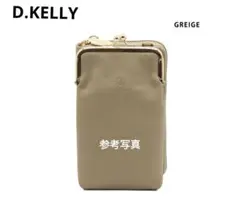 最終値下Ｄ.KELLY スマホショルダー　2WAY グレージュ（ベージュ）