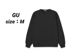 ☆GU ジーユー スウェットプルオーバー ブラック