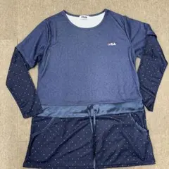 FILA ネイビー トップス LLサイズ