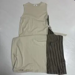 AZUL BY MOUSSY ノースリーブ ロング 원피스