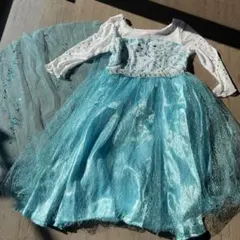 エルサ風水色ドレス 100cm