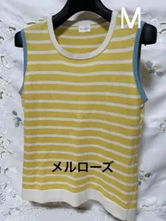 MELROSE ⭐️ノースリーブニットＭ 袖なし ベストのサムネイル