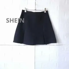 シーイン　インパン付きミニスカート ブラック プリーツのサムネイル