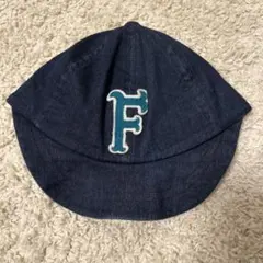 FITH ダークデニム キャップ Fの刺繍