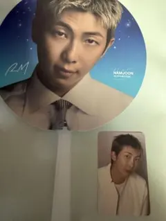RM bts ARIRANG 韓国 コヤン 会場限定 特典 トレカ　うちわ付き