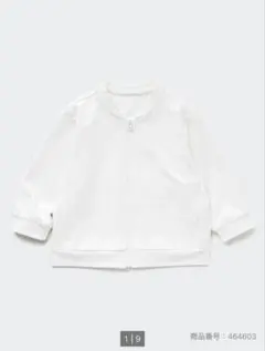 エアリズムUVカットメッシュブルゾン　80