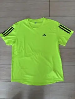 「新品未使用」adidas 蛍光イエロー Tシャツ　レディースMサイズ