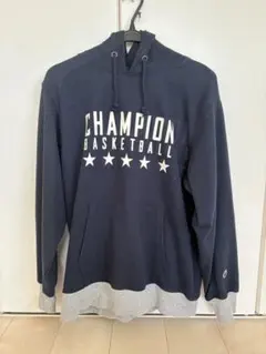 Champion ネイビーパーカー