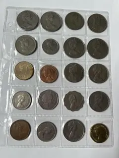 外国硬貨 コレクション 20枚セットのサムネイル