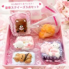 スクイーズ5セット売り★MOMOCOのサムネイル