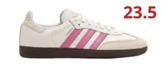 Adidas Samba OG White/Lucid Pink 本革　23.5
