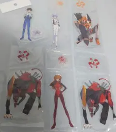 一番くじ　エヴァンゲリオン〜ヤマト作戦〜アクリルスタンド5種6個セット