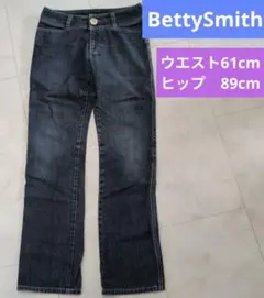 Betty Smith ダークブルー ブーツカットデニムのサムネイル