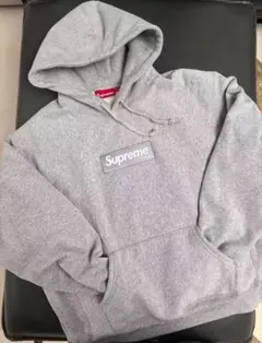 Supreme グレー フーディ