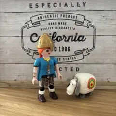 プレイモービル PLAYMOBILバイキングな女性と羊