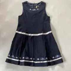 pom ponet 紺　フォーマルドレス 120