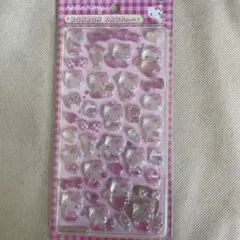 ハローキティ ボンボンドロップシール ピンク