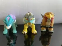 ポケモンキッズDX ソフビ フィギュア エンテイ スイクン ライコウ 任天堂