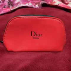 ♡Dior ROUGE レッド ポーチ♡ノベルティー♡