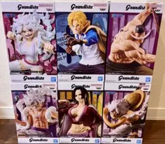 ☆新品未開封☆ ワンピースGrandistaフィギュア 6種まとめ売り - メルカリ