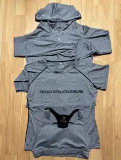 スポーツウェア3点セット　Tシャツ、パーカー、スポーツブラ