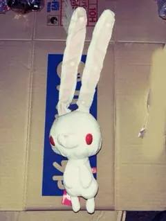 《未使用》チャックスGP グルーミー ぬいぐるみ ウサギ ホワイト タグ付
