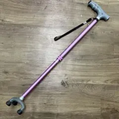 B-2 多機能 WELLNESS CANE 三点杖 ステッキ ピンクのサムネイル