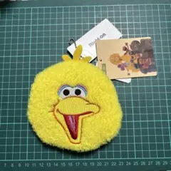 Right-on♡セサミストリート♡ フェイス丸型ポーチ♡イエロー
