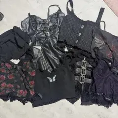 キャミソール ビスチェ セット